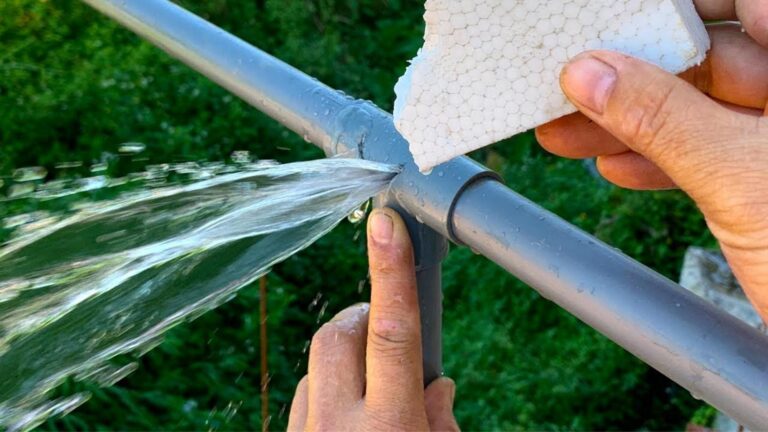 Dieser vergessene Trick verwandelt Styropor und PVC-Rohre in ein Gartengenie…
