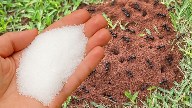 Diese einfache Methode lässt Ameisen in Sekunden aus deinem Garten verschwinden…